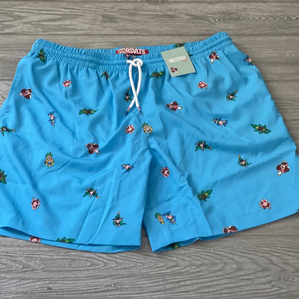NWT Rsvlts original Float on swimsuit /swim trunks